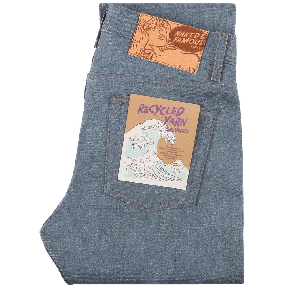 Naked and Famous Recycled Yarn Selvedge